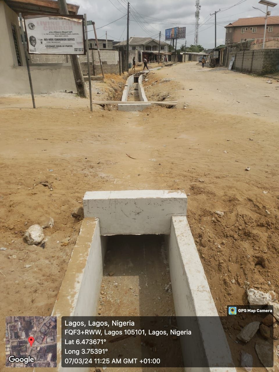 3km Paved Road Construction